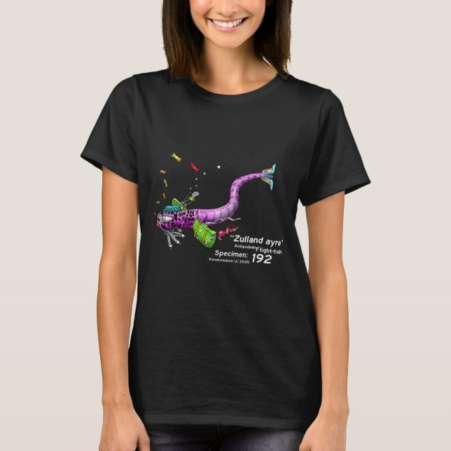 Camiseta O Peixe da Aviação da Air NZ (Frente)