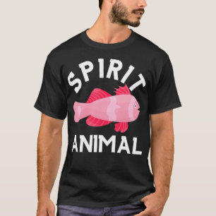 Camiseta O Peixe É O Meu Espírito, A Pesca Minimista Engraç