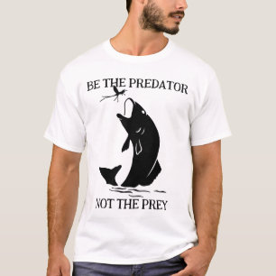 Camiseta O peixe foi ser o predador