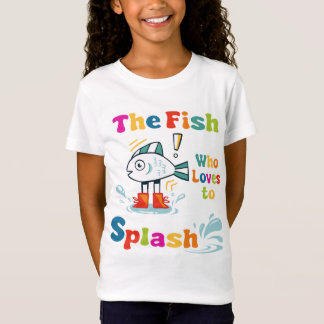 Camiseta O peixe que adora esmagar