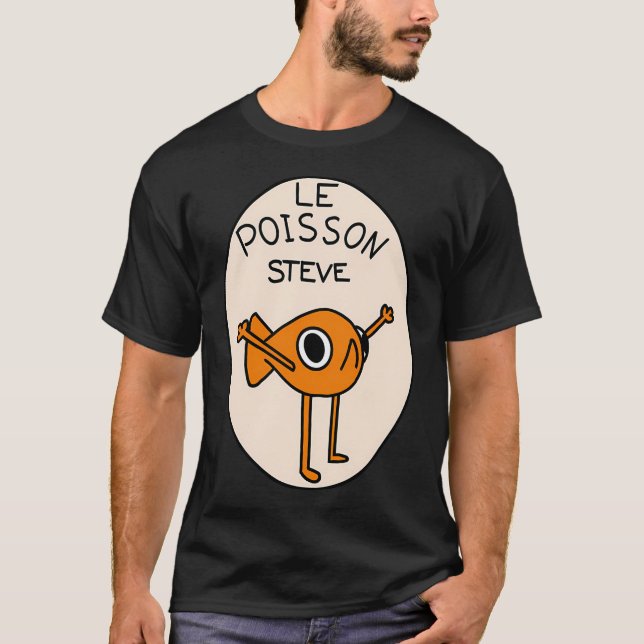 Camiseta O Peixe Steve (Frente)