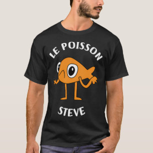 Camiseta O Peixe Steve Meme de Peixe Engraçado