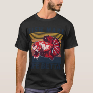 Camiseta O Peixe Torna a Vida Mais Bonita