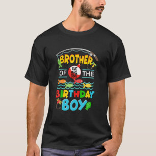 Camiseta Ó Peixe Um Fato De Aniversário Irmão Do Bir