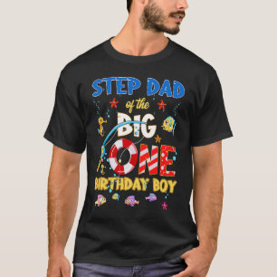 Camiseta Ó Peixe Um Pai De Passos De Aniversário Do Anivers