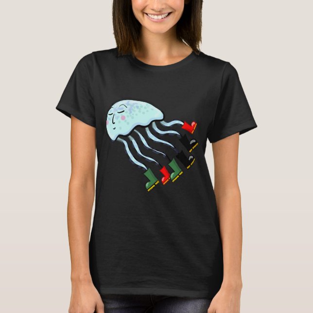 Camiseta O Peixe-Welly Menos Manchado (Frente)