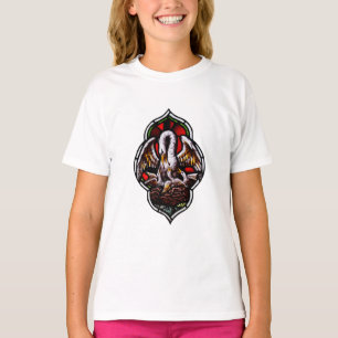 Camiseta O Pelicano na sua Piedade Símbolo Eucarístico