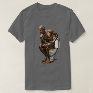 Camiseta O Pensador Divertido