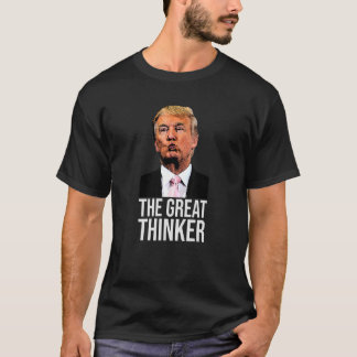 Camiseta O Pensador Excelente Só Tem De Pensar Sobre