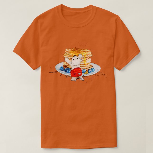 Camiseta O Pequeno Gourmand 5 (Frente do Design)