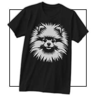 Camiseta O Pequeno MVP: Estilo Jersey Pop Art de Pomerânia