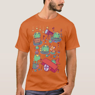 Camiseta O Pequeno Príncipe Sapo