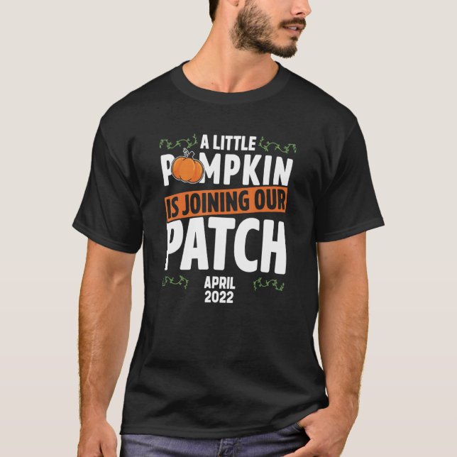 Camiseta O Pequeno Pumpkin Vai Juntar-Se À Nossa Patch Abri (Frente)