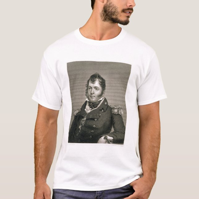 Camiseta O perigo Perry de Oliver do comodoro (1785-1819), (Frente)