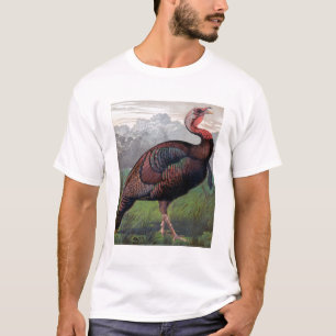 Camiseta O peru americano selvagem, ilustração de '