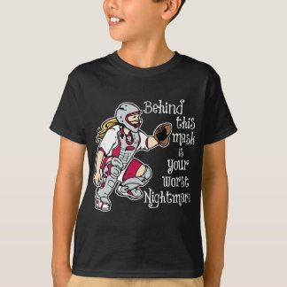 Camiseta O pesadelo o mais mau, red2