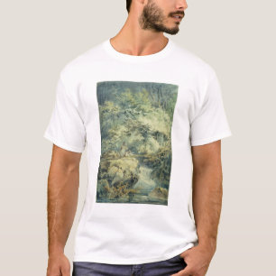 Camiseta O pescador, 1794 (w/c sobre a grafite no papel)