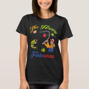 Camiseta O pescador feliz
