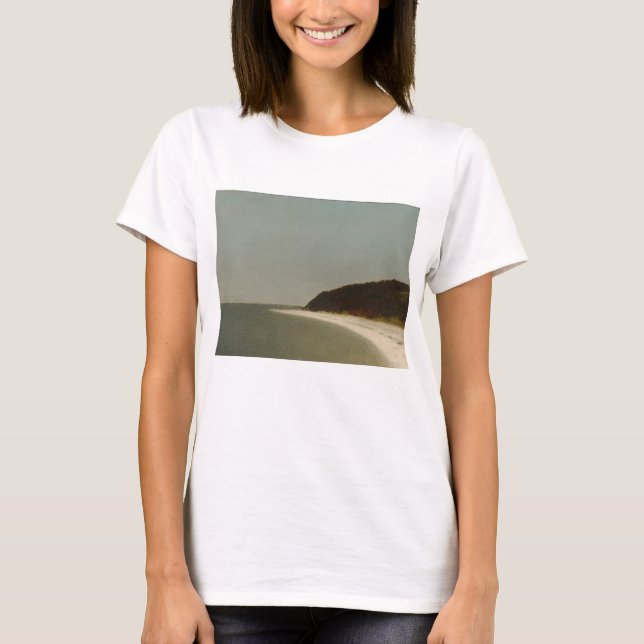 Camiseta O pescoço de Eaton, Long Island (Frente)