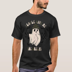 Camiseta O Pessoas Me Dá Os Fantasmas Cute Ghosts Spooky