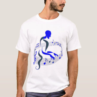 Camiseta O Pianista - Design 1