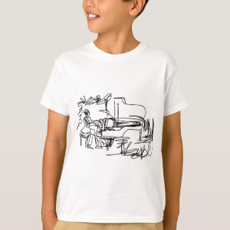 Camiseta O pianista - tema do piano