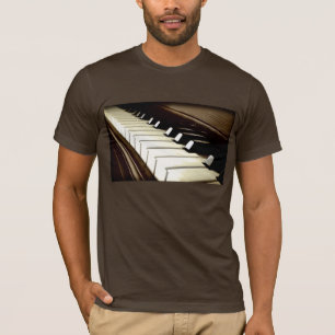 Camiseta O PIANO FECHA o t-shirt do melómano