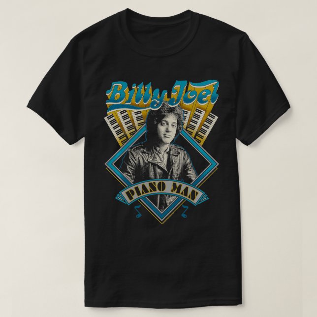 Camiseta O Piano Man (Frente do Design)