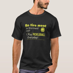 Camiseta O Pickleball É Como Fita De Duto Que Ele Corrige T