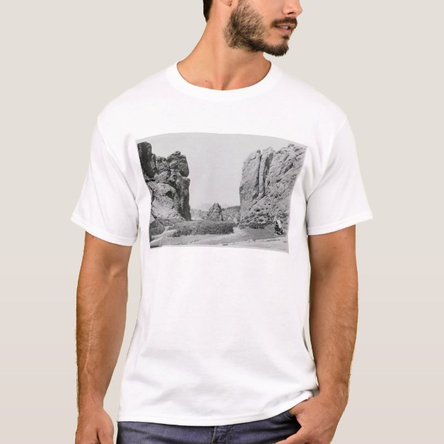 Camiseta O pico da entrada e do Pike (Frente)