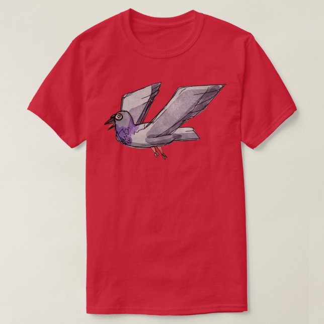 Camiseta O Pidgeon (Frente do Design)
