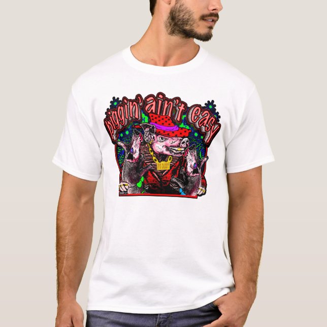 Camiseta o piggin não é fácil (Frente)