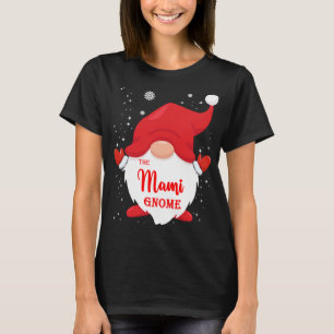Camiseta O Pijama de Natal da Família Combinando Mami Gnome