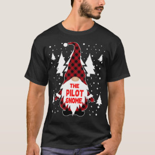 Camiseta O Piloto Gnomo Matching Family Christmas Pajama-R