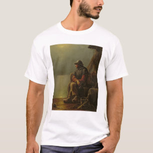 Camiseta O piloto mantem o relógio, 1851