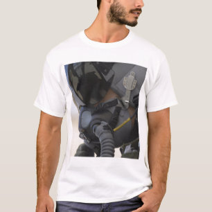 Camiseta O piloto senta-se em seu A-10 raio II