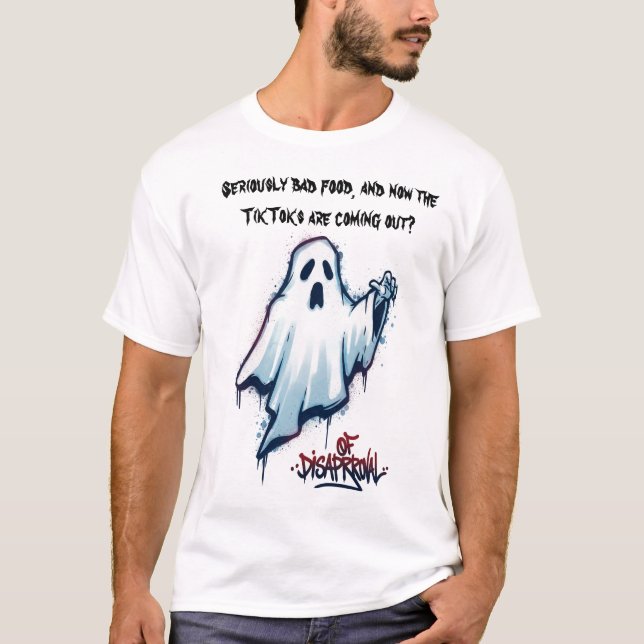 Camiseta "O Pingado 'Não': Sua Dose Diária de Gentil (Frente)