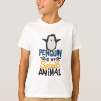 O pinguim bonito é meu impressão animal do