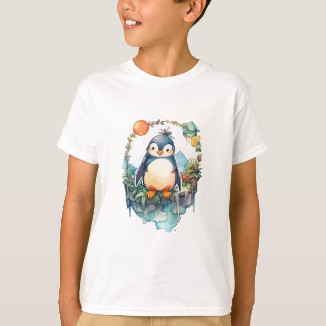 Camiseta O pinguim em turnê (Frente)