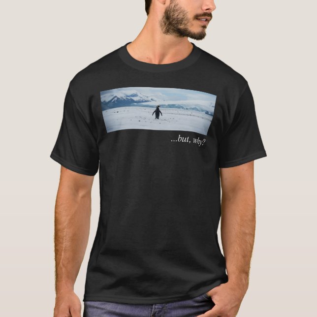Camiseta O Pinguim no Centro (Frente)