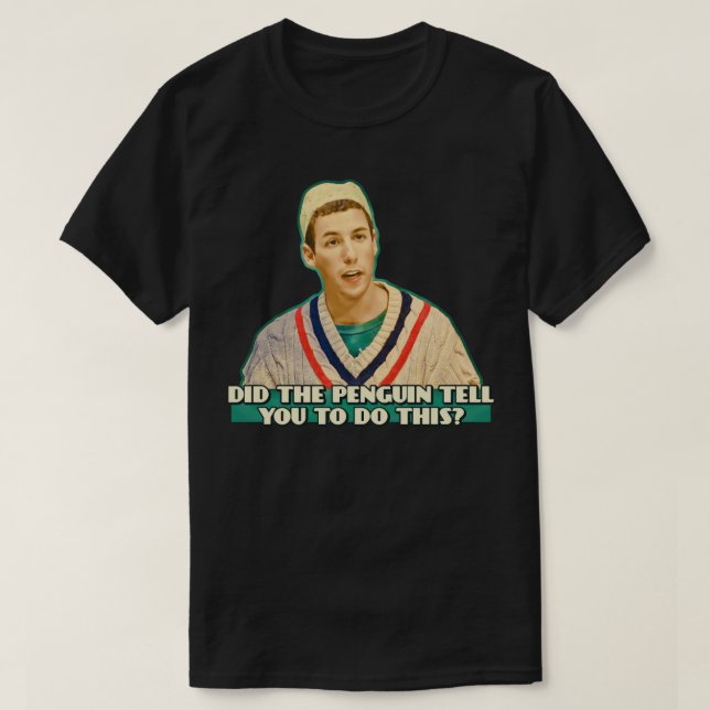 Camiseta O Pinguim te disse para fazer isso? (Frente do Design)