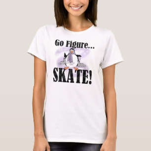 Camiseta O pinguim vai figura t-shirt e presentes do skate