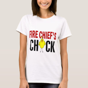 Camiseta O pintinho do chefe dos bombeiros