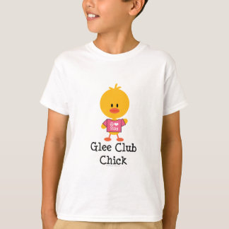Camiseta O pintinho do clube de alegria caçoa o t-shirt