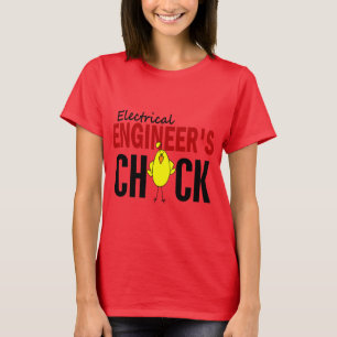 Camiseta O pintinho do engenheiro electrotécnico