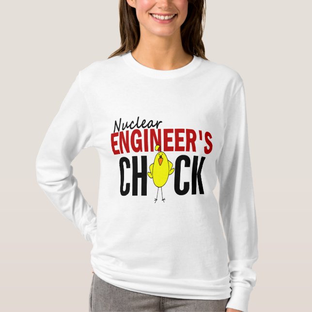 CAMISETA O PINTINHO DO ENGENHEIRO NUCLEAR (Frente)