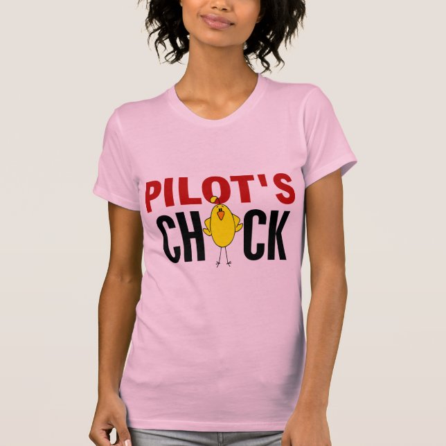 CAMISETA O PINTINHO DO PILOTO (Frente)