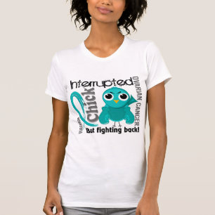 Camiseta O pintinho interrompeu o câncer de ovário 3