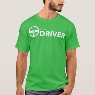 Camiseta O pior driver engraçado é o presente de driver rui