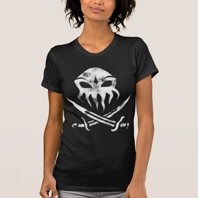Camiseta O pirata de Cthulhu (Frente)